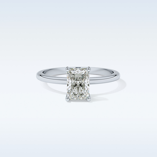 Stunning 1.21 CT Solitaire Engagement Ring Featuring Radiant Moissanite