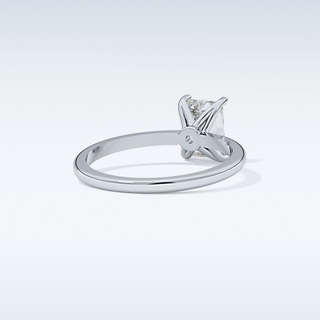 Stunning 1.21 CT Solitaire Engagement Ring Featuring Radiant Moissanite