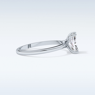Stunning 1.21 CT Solitaire Engagement Ring Featuring Radiant Moissanite