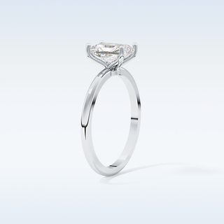 Stunning 1.21 CT Solitaire Engagement Ring Featuring Radiant Moissanite