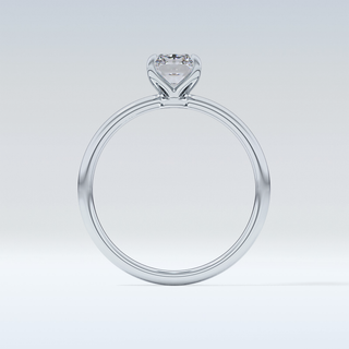 Stunning 1.21 CT Solitaire Engagement Ring Featuring Radiant Moissanite