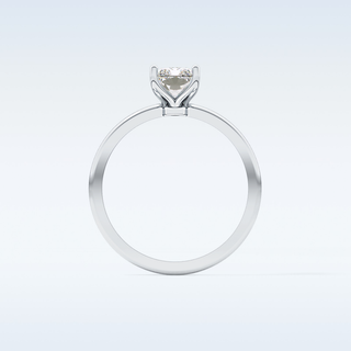 Stunning 1.21 CT Solitaire Engagement Ring Featuring Radiant Moissanite