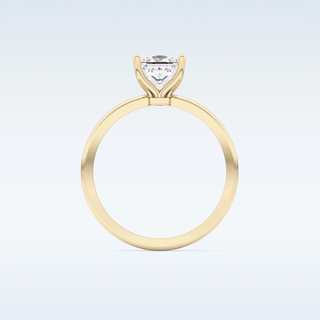 Stunning 1.04 CT Solitaire Engagement Ring Featuring Princess Moissanite