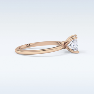 Stunning 1.04 CT Solitaire Engagement Ring Featuring Princess Moissanite