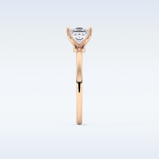 Stunning 1.04 CT Solitaire Engagement Ring Featuring Princess Moissanite