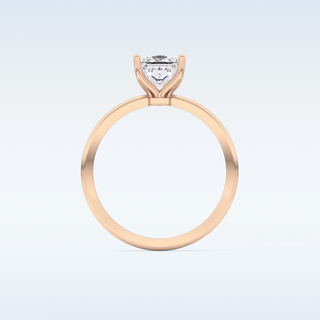 Stunning 1.04 CT Solitaire Engagement Ring Featuring Princess Moissanite