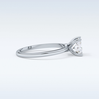 Stunning 1.04 CT Solitaire Engagement Ring Featuring Princess Moissanite