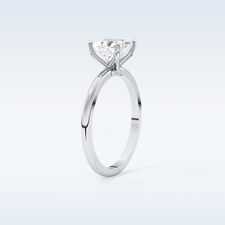 Stunning 1.04 CT Solitaire Engagement Ring Featuring Princess Moissanite