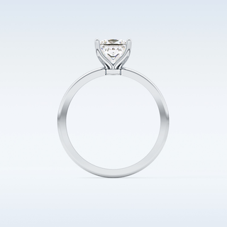 Stunning 1.04 CT Solitaire Engagement Ring Featuring Princess Moissanite