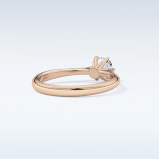 Stunning 1.13 CT Cathedral Solitaire Engagement Ring Featuring Cushion Moissanite