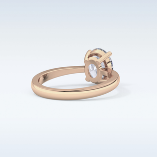Stunning 1.67 CT Solitaire Engagement Ring Featuring Oval Moissanite