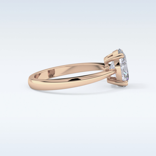 Stunning 1.67 CT Solitaire Engagement Ring Featuring Oval Moissanite