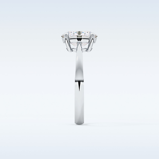 Stunning 1.67 CT Solitaire Engagement Ring Featuring Oval Moissanite
