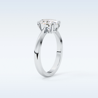 Stunning 1.67 CT Solitaire Engagement Ring Featuring Oval Moissanite