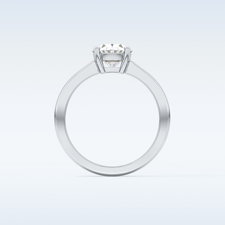 Stunning 1.67 CT Solitaire Engagement Ring Featuring Oval Moissanite