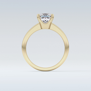 Stunning 1.72 CT Solitaire Engagement Ring Featuring Princess Moissanite