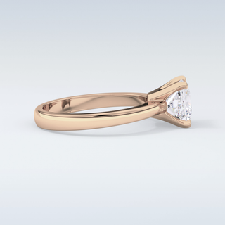 Stunning 1.72 CT Solitaire Engagement Ring Featuring Princess Moissanite
