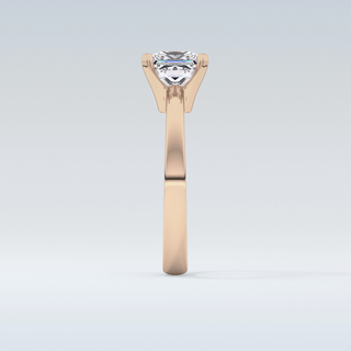 Stunning 1.72 CT Solitaire Engagement Ring Featuring Princess Moissanite