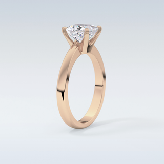 Stunning 1.72 CT Solitaire Engagement Ring Featuring Princess Moissanite