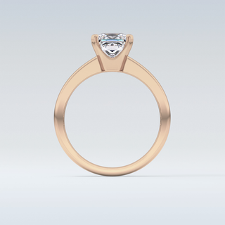 Stunning 1.72 CT Solitaire Engagement Ring Featuring Princess Moissanite