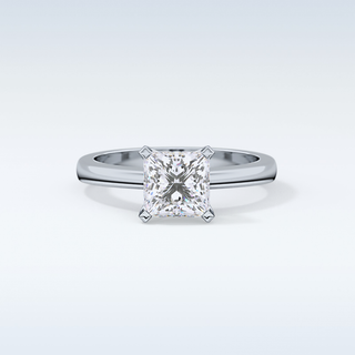 Stunning 1.72 CT Solitaire Engagement Ring Featuring Princess Moissanite