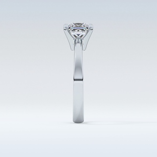 Stunning 1.72 CT Solitaire Engagement Ring Featuring Princess Moissanite