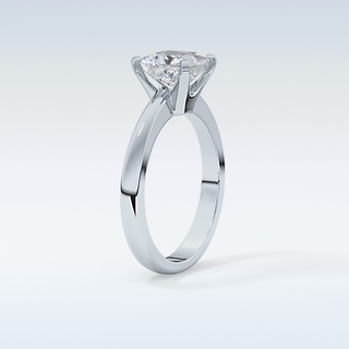 Stunning 1.72 CT Solitaire Engagement Ring Featuring Princess Moissanite