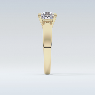 Beautiful 2.15 CT Solitaire Engagement Ring Featuring Princess Moissanite