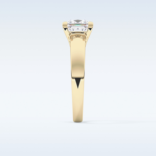 Beautiful 2.15 CT Solitaire Engagement Ring Featuring Princess Moissanite
