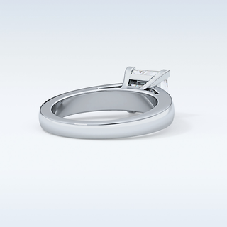 Beautiful 2.15 CT Solitaire Engagement Ring Featuring Princess Moissanite