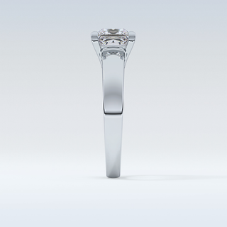 Beautiful 2.15 CT Solitaire Engagement Ring Featuring Princess Moissanite