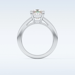 Beautiful 2.15 CT Solitaire Engagement Ring Featuring Princess Moissanite