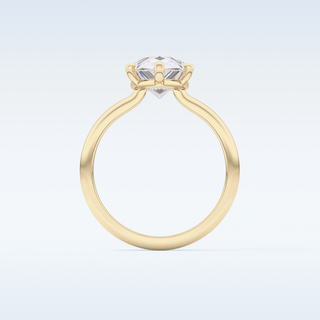 Stunning 2.84 CT Solitaire Engagement Ring Featuring Pear Moissanite