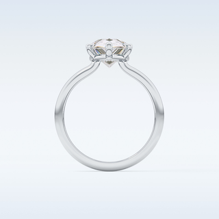 Stunning 2.84 CT Solitaire Engagement Ring Featuring Pear Moissanite