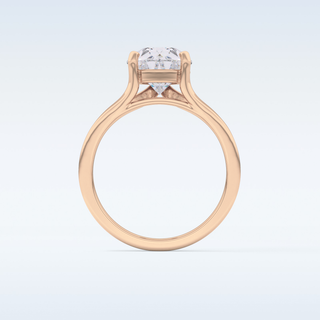Stunning 3.15 CT Solitaire Engagement Ring Featuring Pear Moissanite