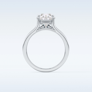 Stunning 3.15 CT Solitaire Engagement Ring Featuring Pear Moissanite