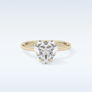 Stunning 2.58 CT Solitaire Engagement Ring Featuring Heart Moissanite