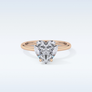 Stunning 2.58 CT Solitaire Engagement Ring Featuring Heart Moissanite