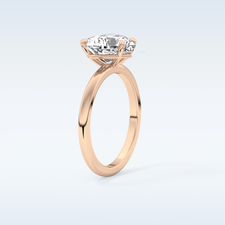 Stunning 2.58 CT Solitaire Engagement Ring Featuring Heart Moissanite
