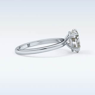 Stunning 2.58 CT Solitaire Engagement Ring Featuring Heart Moissanite
