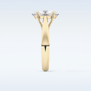 Stunning 3.09 CT Solitaire Engagement Ring Featuring Oval Moissanite
