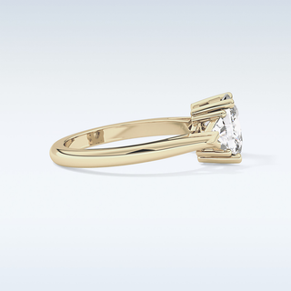 Elegant 2.35 CT Three Stones Engagement Ring Featuring Cushion Moissanite