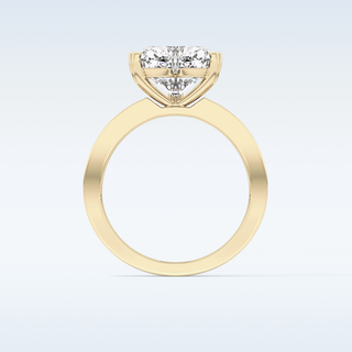 3.03 CT Pave Engagement Ring Featuring Heart Moissanite