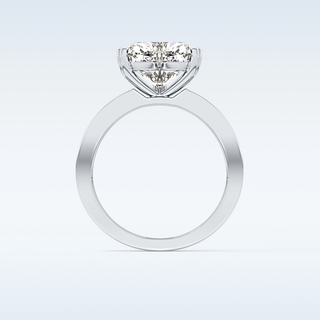3.03 CT Pave Engagement Ring Featuring Heart Moissanite