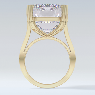 1.29 CT Solitaire Engagement Ring Featuring Emerald Moissanite 16