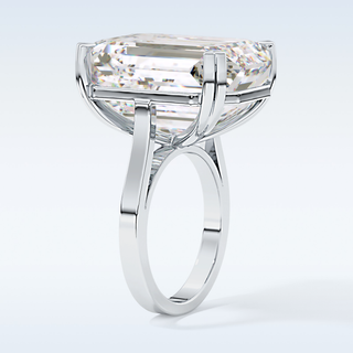 1.29 CT Solitaire Engagement Ring Featuring Emerald Moissanite 5