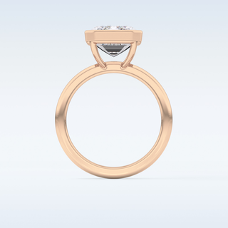 Beautiful 3.71 CT Solitaire Engagement Ring Featuring Emerald Moissanite