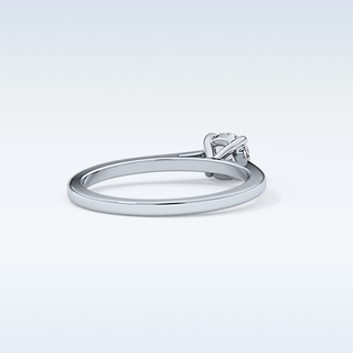 Stunning 0.47 CT Solitaire Engagement Ring Featuring Round Moissanite
