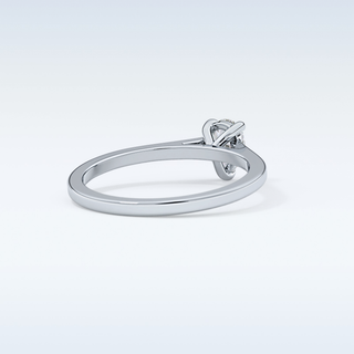 Stunning 0.35 CT Solitaire Engagement Ring Featuring Pear Moissanite