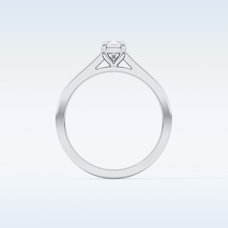 Stunning 0.35 CT Solitaire Engagement Ring Featuring Pear Moissanite